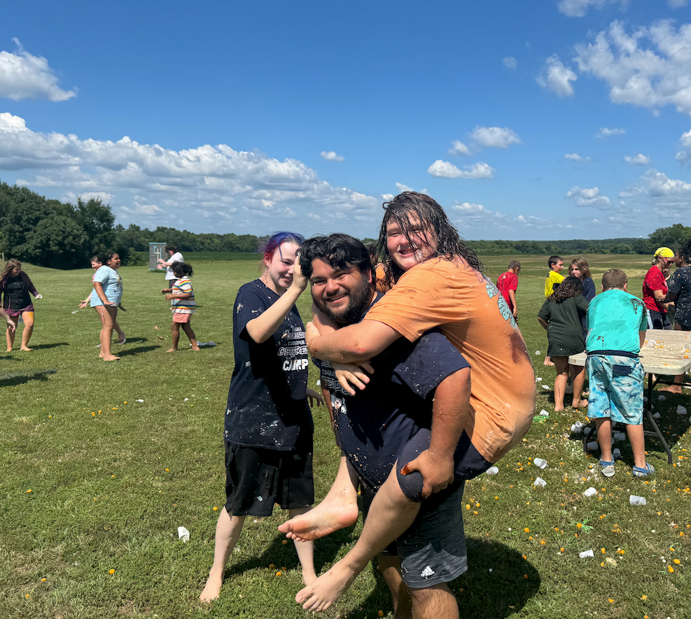 Kids on outdoor adventure at Greater Camp